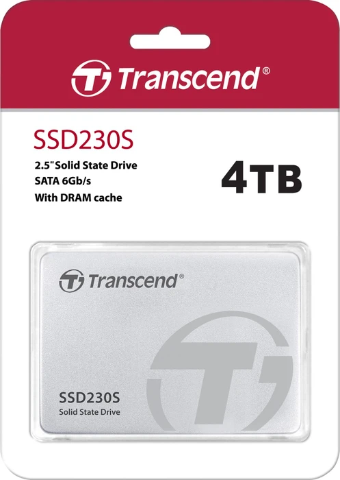 Transcend SSD230S 4TB, 2.5" / SATA 6Gb/s