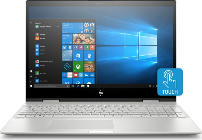HP Envy x360 15-cn0004ng, silber, Core i5-8250U, 8GB RAM, 256GB SSD, 1TB HDD, GeForce MX150, DE