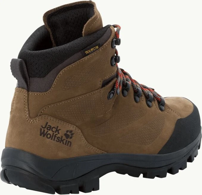 Jack Wolfskin Rebellion Texapore Mid brown/phantom (Herren)