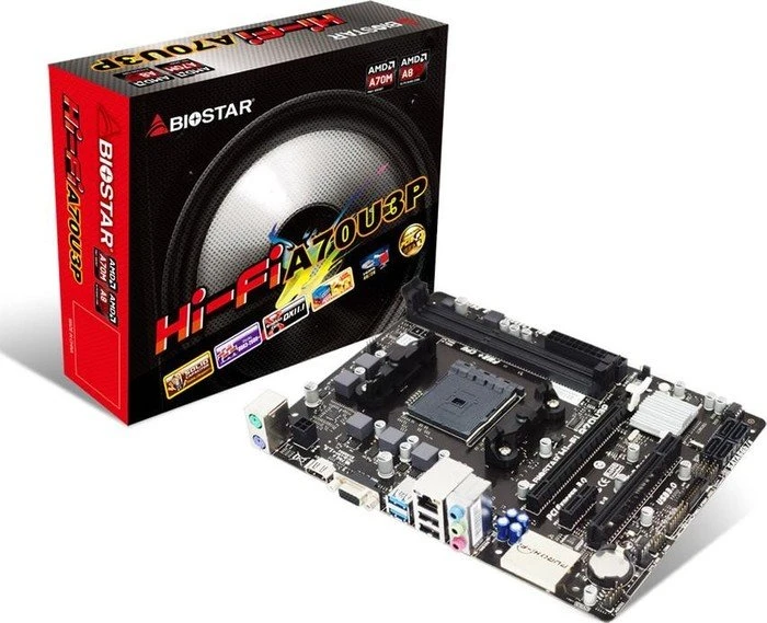 Biostar Hi-Fi A70U3P (AMD FM2+)