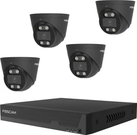 Foscam FN9108E-T4-2T 8-Kanal PoE, schwarz, Set
