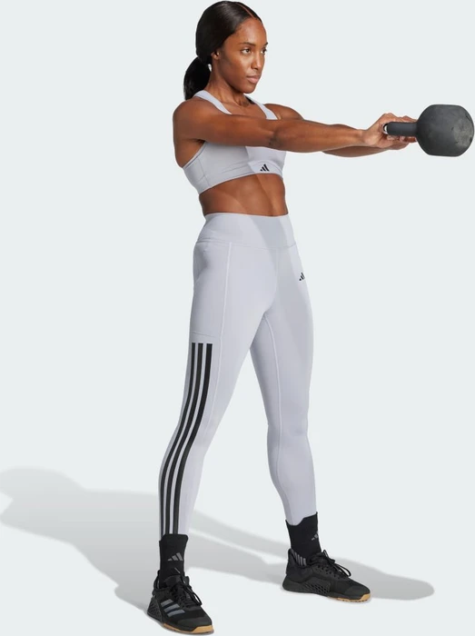 adidas TLRD Impact Training High Support Sport-BH halo silver (Damen)