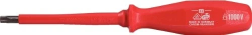 KS Tools ERGOTORQUE VDE Torx Schraubendreher, T10x80mm