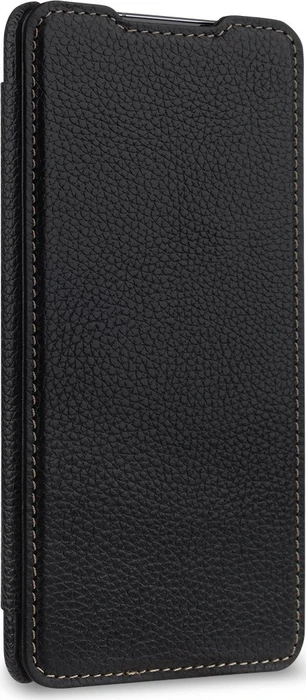 Stilgut Book Type Leather Case für Samsung Galaxy S20+ schwarz