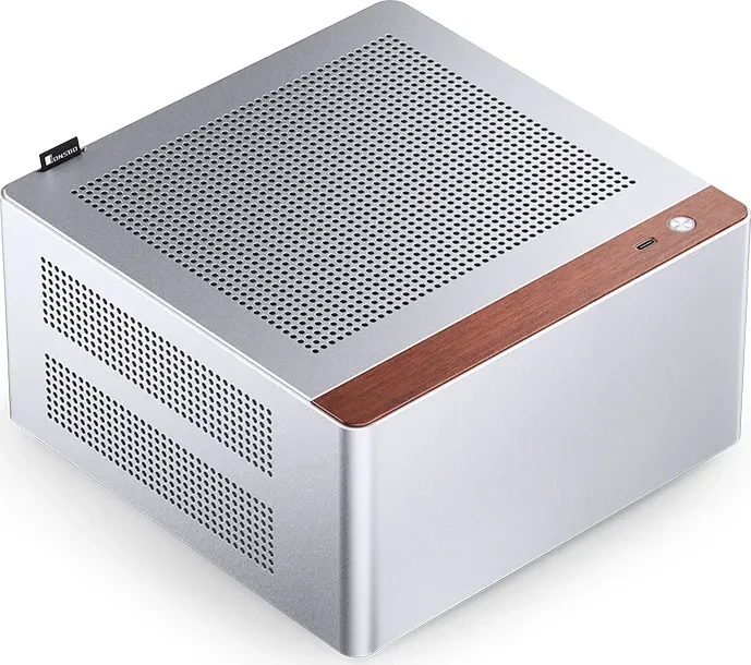 Jonsbo NV10, silber, Mini-ITX