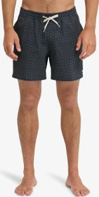 Quiksilver Stretch Printed Volley 16" Badeshorts black/mini mayhem (Herren)