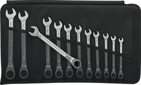 Stahlwille OPEN-RATCH 17F/12 Schraubenschlüsselsatz inkl. Tasche, 12-tlg.