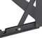 SilverStone 19" Open Frame Rack, RK06U-OF 6HE, Universalgestell, schwarz, 330mm tief Vorschaubild