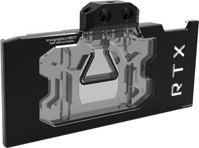 Aqua Computer kryographics NEXT RTX 3080 Extended/RTX 3090 Extended vernickelt