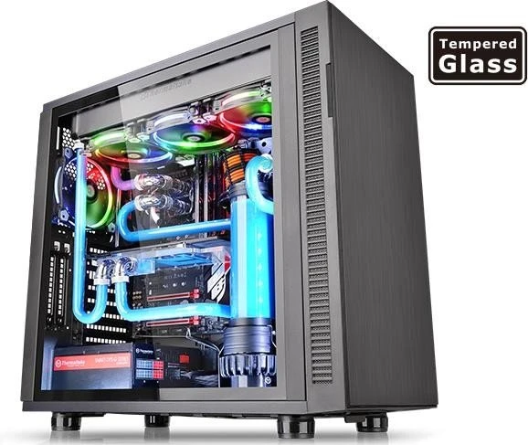 Thermaltake Suppressor F31 Tempered Glass Edition, Glasfenster, schallgedämmt
