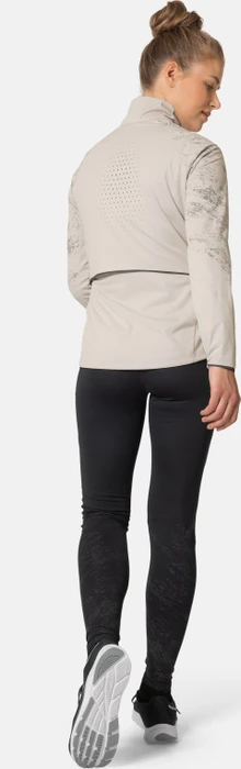 Odlo Zeroweight Pro Warm Reflect Laufjacke silver cloud (Damen)