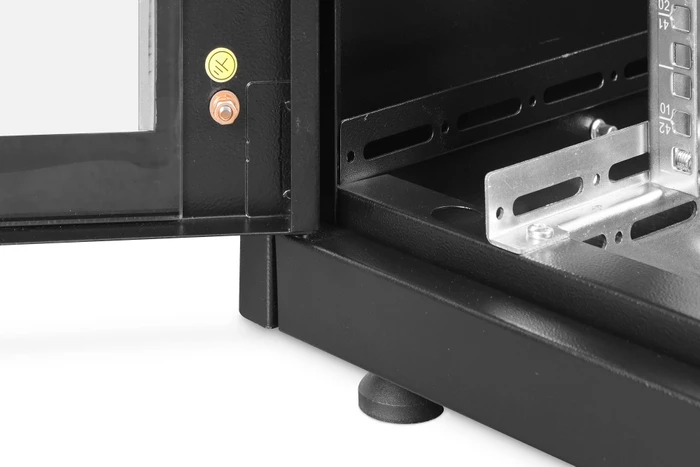 Digitus Professional Unique Light Serie 19" Netzwerkschrank 42HE, Glastür, IP20, RAL 9005, 1000mm tief