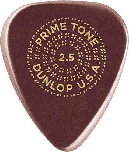 Dunlop Primetone Standard Smooth Pick, 2.5mm, 3-Pack