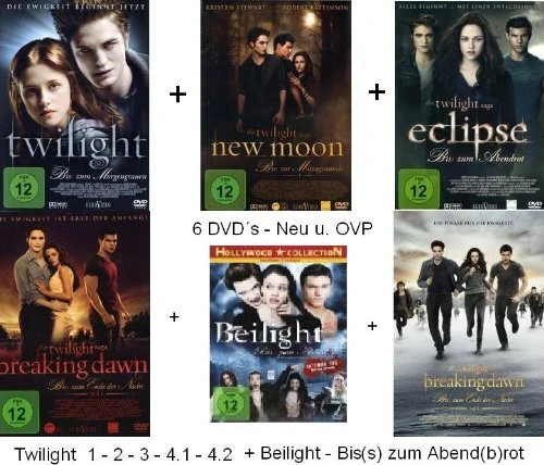 Die Twilight Saga Box (1-5) (DVD)