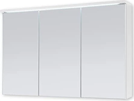Stella Trading TWO Spiegelschrank Aufbaumaß (BxHxT) 100x68x22.5 cm weiß