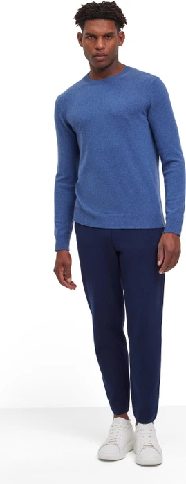 Falke Luxury Rundhals Pullover bluestone (Herren)