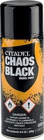 Games Workshop Citadel Spray 62-02 chaos black, 400ml
