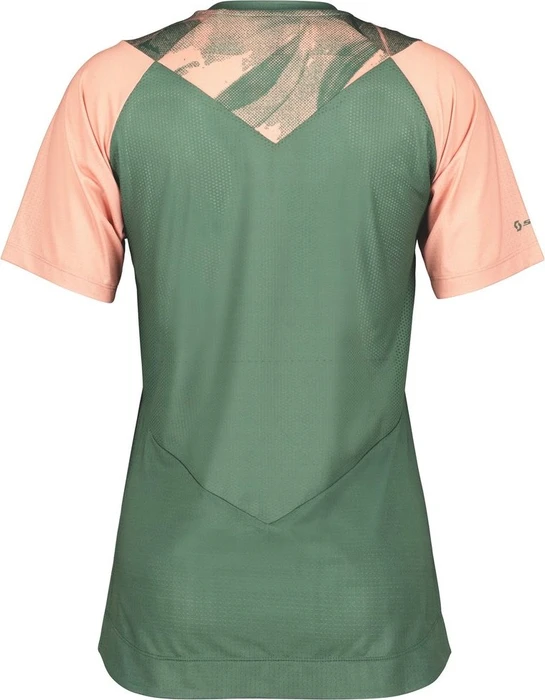 Scott Trail Vertic Pro Trikot kurzarm crystal pink/smoked green (Damen)