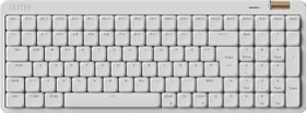 Lofree Flow Lite100, Off-White, LEDs weiß, Kailh LOW PROFILE Specter, USB/Bluetooth, DE