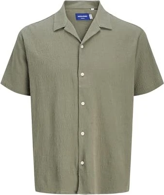 Jack & Jones Relaxed Fit Hawaii Hemd kurzarm mulled basil (Herren)