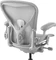 Herman Miller Aeron remastered Bürostuhl, Mineral grau, Größe B, Armlehnen Vinyl, Fußkreuz/Mechanik Alu-matt Vorschaubild
