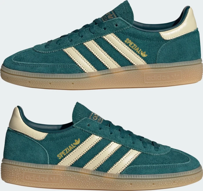 adidas Handball Spezial rich green/warm vanilla/gold metallic