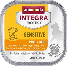 animonda Integra Sensitive Pute und Reis, 1.60kg (16x 100g)