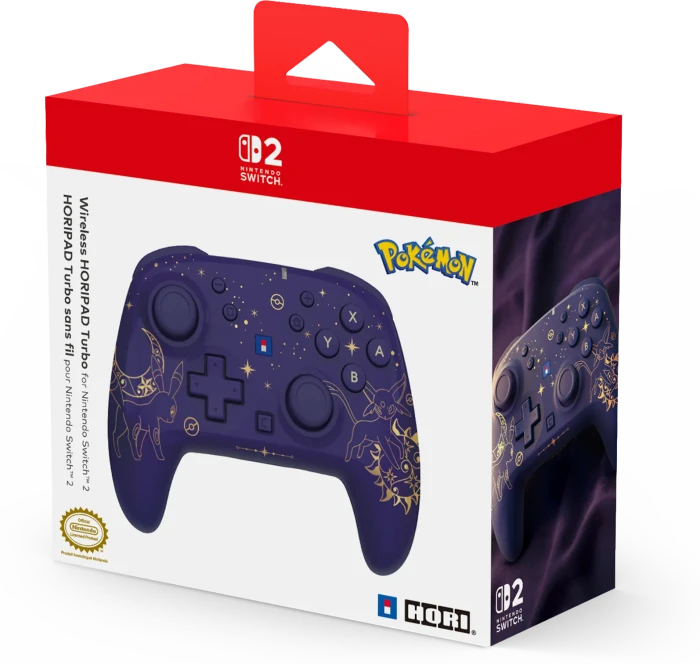 Hori Horipad Turbo Wireless Controller Psiana und Nachtara (Switch 2/Switch)