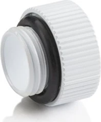 Bitspower Touchaqua Verlängerung G1/4" auf G1/4", 10mm, Deluxe White, 2er-Pack