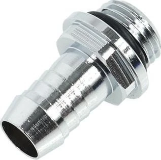 Alphacool HF Schlauchtülle FatBoy G1/4" 10mm ID Schlauch, chrome