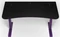 Arozzi Arena Medium Gaming Desk Schreibtisch 140x76cm schwarz/violett Vorschaubild