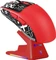 Attack Shark X1 Tri-mode Wireless Gaming Mouse mit Ladestation, rot, inkl. Grip Tape, USB/Bluetooth Vorschaubild