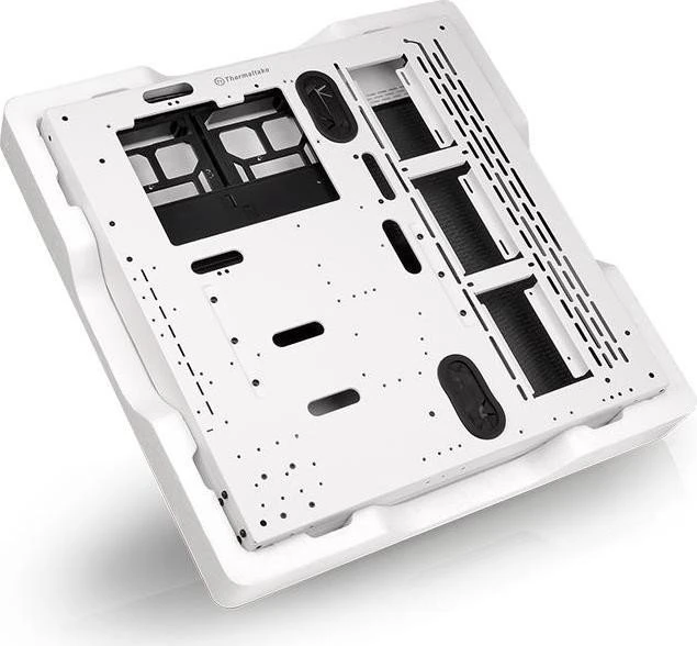 Thermaltake Core P3 Tempered Glass Snow Edition, weiß, Glasfenster