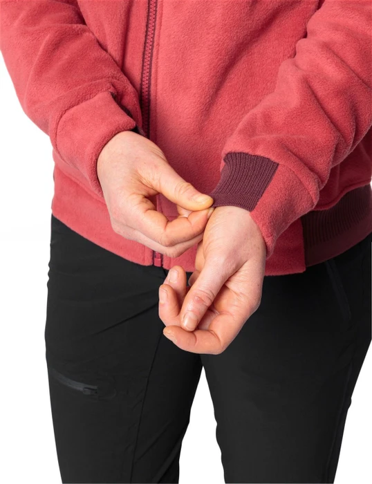 Vaude Neyland Fleece Hoody Jacke brick (Damen)