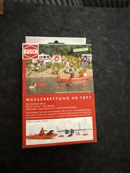 Busch Action Set: Wasserrettung Set 1
