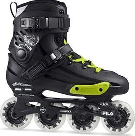 Fila NRK Fun Inline-Skate black/yellow/magenta (Junior)