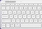 Trust Lyra Multi-Device Wireless Keyboard & Mouse Set, weiß, USB/Bluetooth, DE Vorschaubild