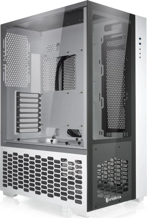 Raijintek Paean Premium, weiß, Glasfenster