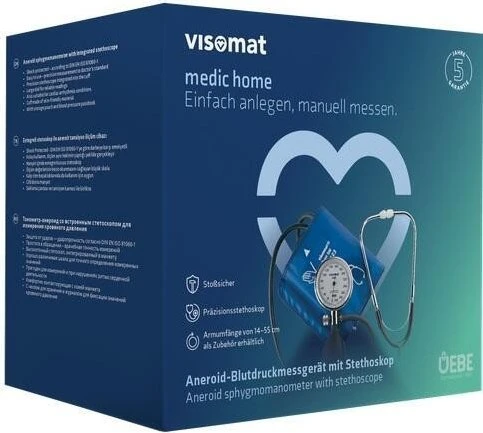 Uebe visomat medic Home M 22-32cm analoges Blutdruckmessgerät