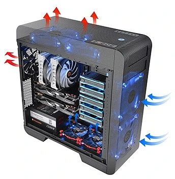 Thermaltake Core V71, Acrylfenster