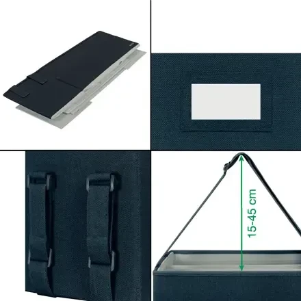 Leitz Leitz 14" Desk Sharing Tasche, samtgrau