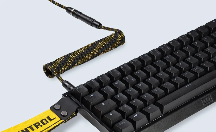 Wooting Premium Cable Set, USB-C/USB-A, Tastaturkabel (Spiral-Textilkabel), Take Control