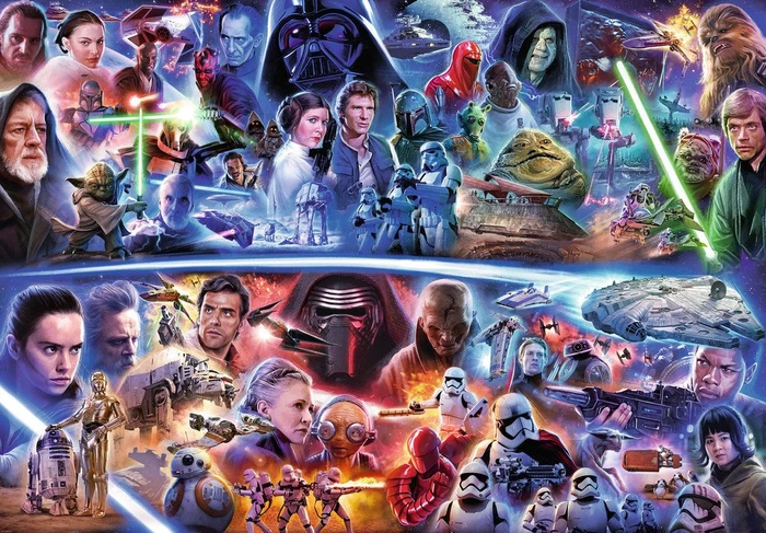 Ravensburger Puzzle Star Wars Galaktische Zeitreise