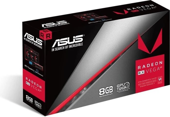 ASUS Radeon RX Vega 56, RXVEGA56-8G, 8GB HBM2, HDMI, 3x DP