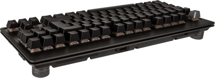 Mountain Everest Core, TKL, LEDs RGB, Gunmetal Gray, MX RGB BLUE, USB, DE