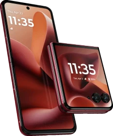 Motorola Razr 60 Ultra PANTONE Rio Red