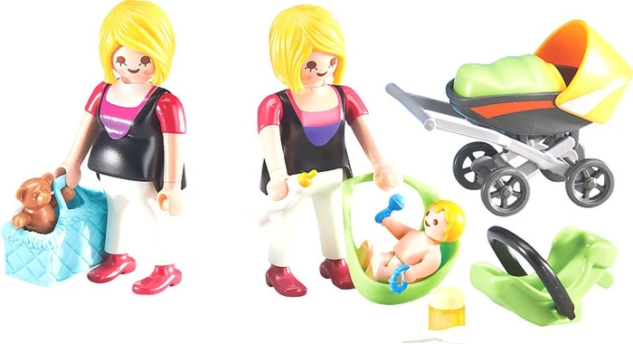 playmobil City Life Schwangere und Mama mit Baby