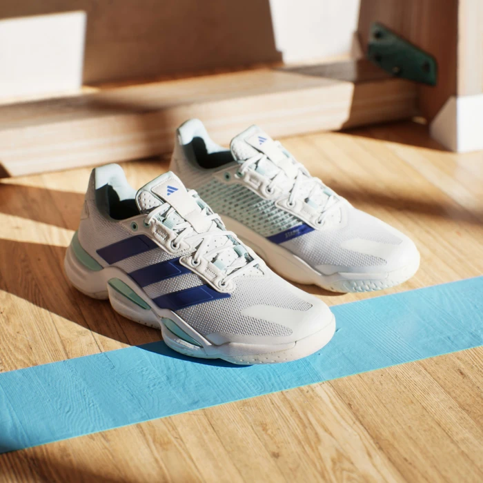 adidas Stabil 16 Indoor cloud white/lucid blue/semi flash aqua