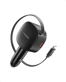 Spigen ArcStation Essential 60W Car Charger schwarz