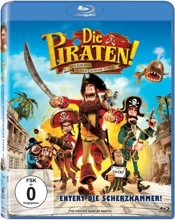 Die Piraten - Ein Haufen merkwürdiger Typen (Blu-ray)